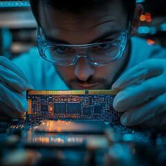 scientist working in laboratory