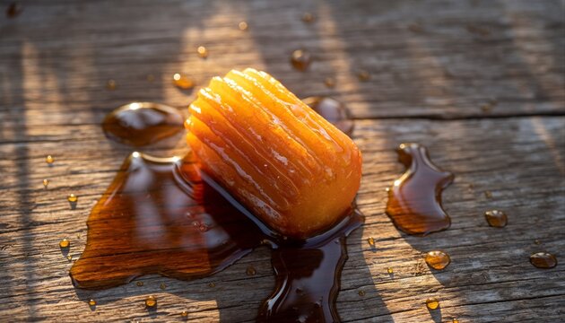 The Authentic Delight of Tulumba Traditional Turkish Dessert Featuring a Rich Sweet Syrup and Fluted Shape
