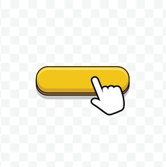Click Button Vector Illustration