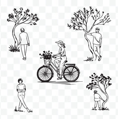 People Enjoying Park Life