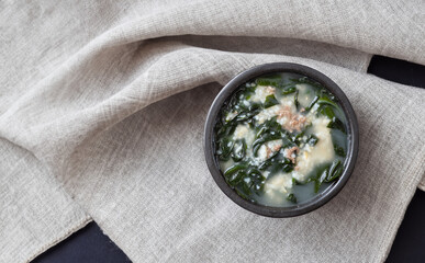 Vegetable Rice Porridge ,korean food, 