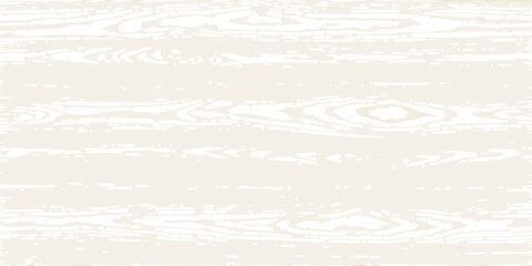 Abstract seamless pattern of light beige wood grain texture with white distressed lines and circles