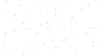 pink and white confetti