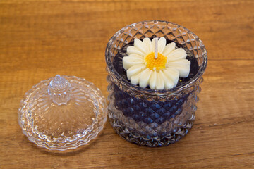 Świece z bliska sojowe © RadoslawStan