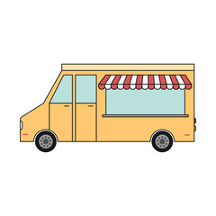 illustration of a selling car