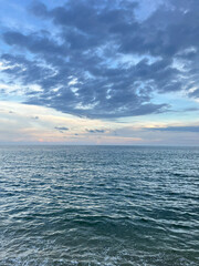 Obraz premium sunset over sea