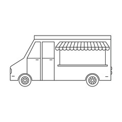 illustration of a selling car