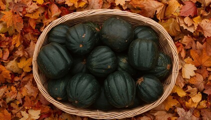 Round Shapes and Autumnal Hues. A Study in Textures and Forms, Compositions and Colors.