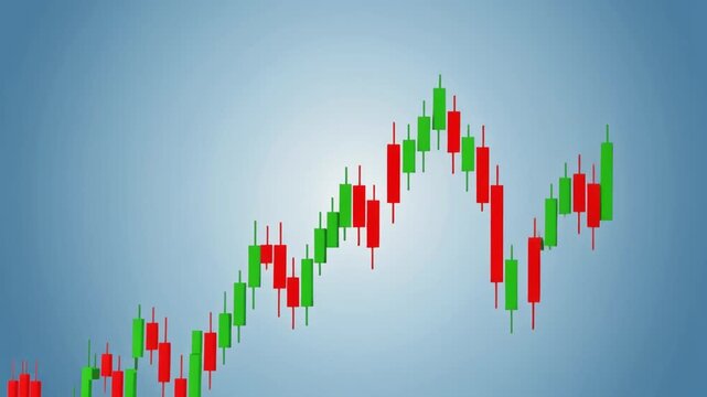  business graph showing growth