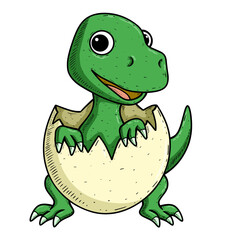 Illustration of dinosaur