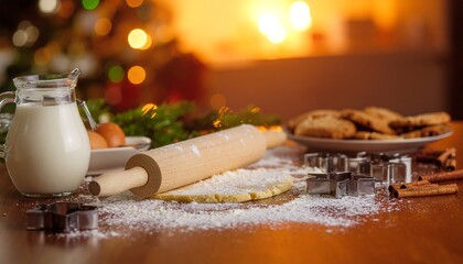 Baking Christmas cookies at home brings holiday cheer and delicious homemade treats
