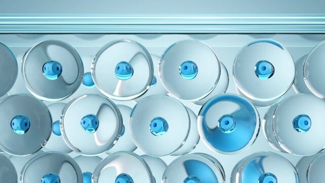 The serum is absorbed into skin cells, repairing wrinkles and dull skin, revealing brighter skin. The skin regeneration concept helps smooth, nourish and restore the skin.