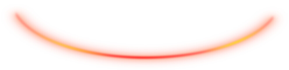 page border.  red glowing curved line.