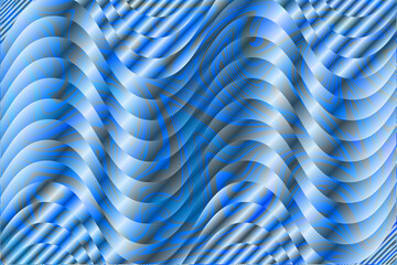 dynamic blue and gray wavy gradient abstract background. modern geometric stripe overlay with subtle grain texture noise effect.