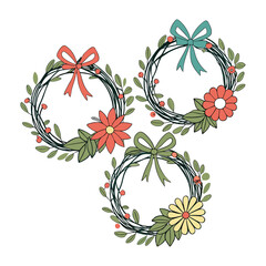 Wreaths svg 