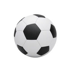 Obraz premium Classic football ball imagery showcasing precision in sports equipment photography