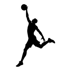 basketball player silhouette