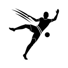 football player silhouette