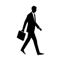 businessman with briefcase