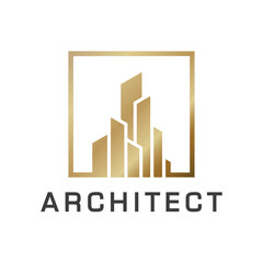 Modern Luxury Architecture Building Logo Collection