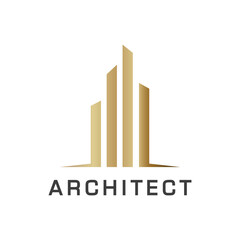 Modern Luxury Architecture Building Logo Collection