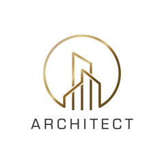 Modern Luxury Architecture Building Logo Collection