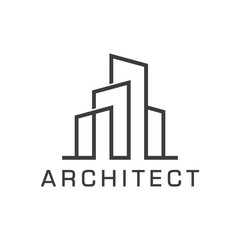 Modern Luxury Architecture Building Logo Collection