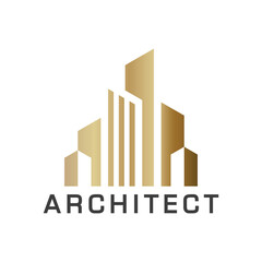 Modern Luxury Architecture Building Logo Collection