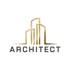 Modern Luxury Architecture Building Logo Collection