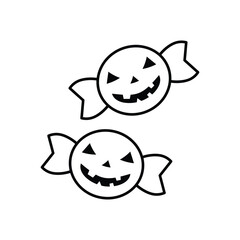 Candy icon clean and modern vector illustration