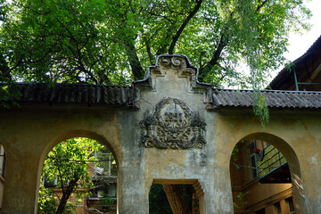 old stone entrance