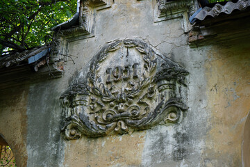detail of an house arch