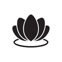 Lotus Blossom with Water Ripple Icon