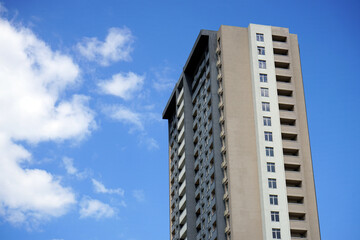 modern building with sky