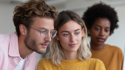 Focused Collaboration Among Young Professionals in Casual Setting