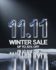 Crystal Countdown: 11.11 Winter Sale Spark