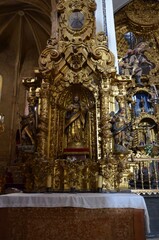 Cordoba, Spain 03.27.2019: Interior of the church of San Francisco and San Eulogio, Cordoba