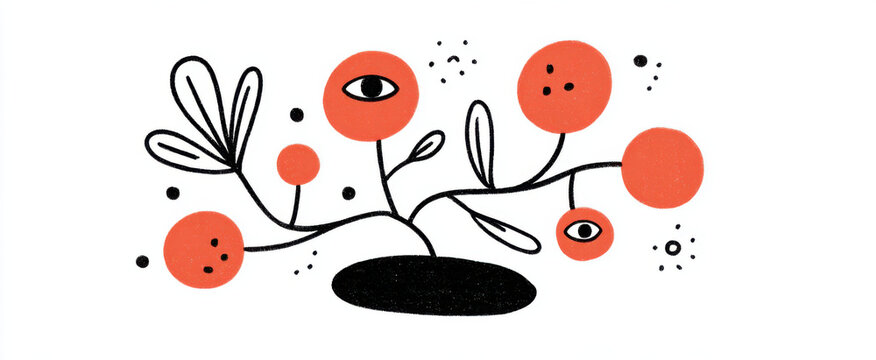 The graphic organizer weaves ideas like a spider spinning a clever concept web