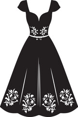 Luxury Dress Clipart Set
