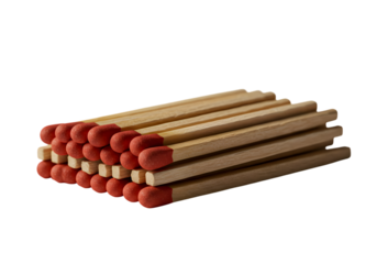 Ignite your creativity with a stack of fire-starting matches