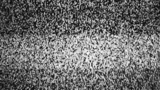 Noise, analog TV in Pal Secam, noise, ripple, non-uniformity