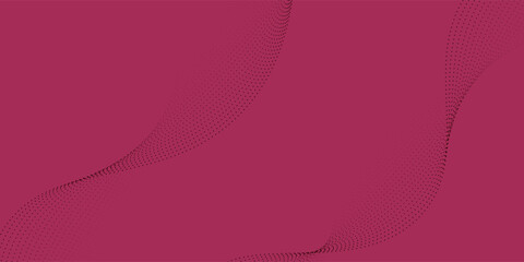 Luxury burgundy silk fabric with velvet texture and elegant flowing waves modern line wave art pattern