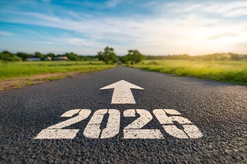 The road ahead points to the year 2026 with a bright future ahead.
