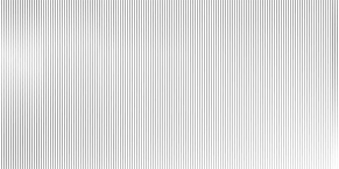 Fototapeta premium Narrow black-white vertical lines. Symmetric geometric ornament. Striped seamless pattern, abstract wallpaper. Digital paper for textile print, page fill. Vector