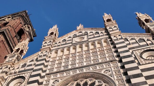 Monza, Lombardy, Italy - November 2025 - View of the City Cathedral