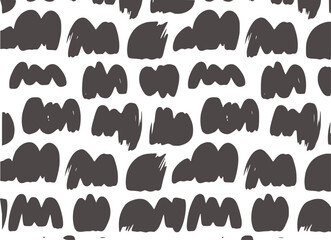 Charcoal brush stroke pattern abstract background