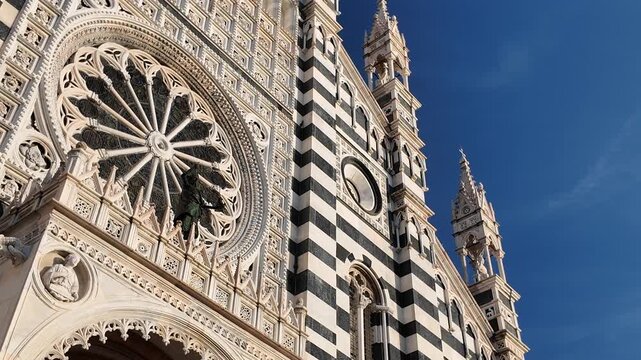 Monza, Lombardy, Italy - November 2025 - View of the City Cathedral
