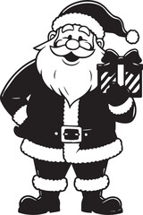 Santa Claus Cartoon Vector Illustration