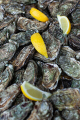  Crustacean and lemon on a stall