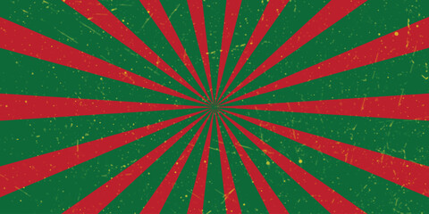 retro starburst or sunburst grunge background vector pattern with a vintage, comic background with retro rays.